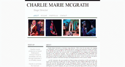 Desktop Screenshot of charliemariemcgrath.com
